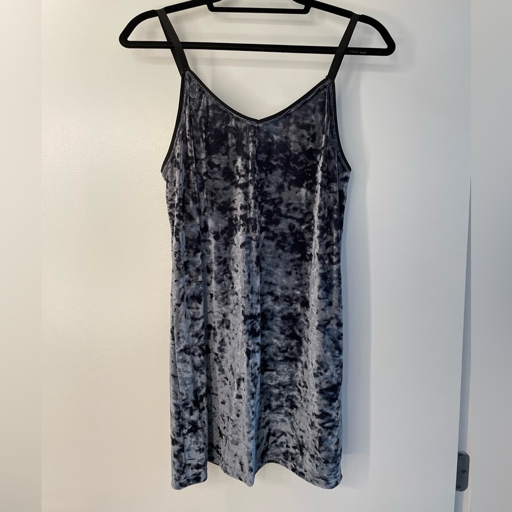 Topshop Velvet Slip Dress - Size 4